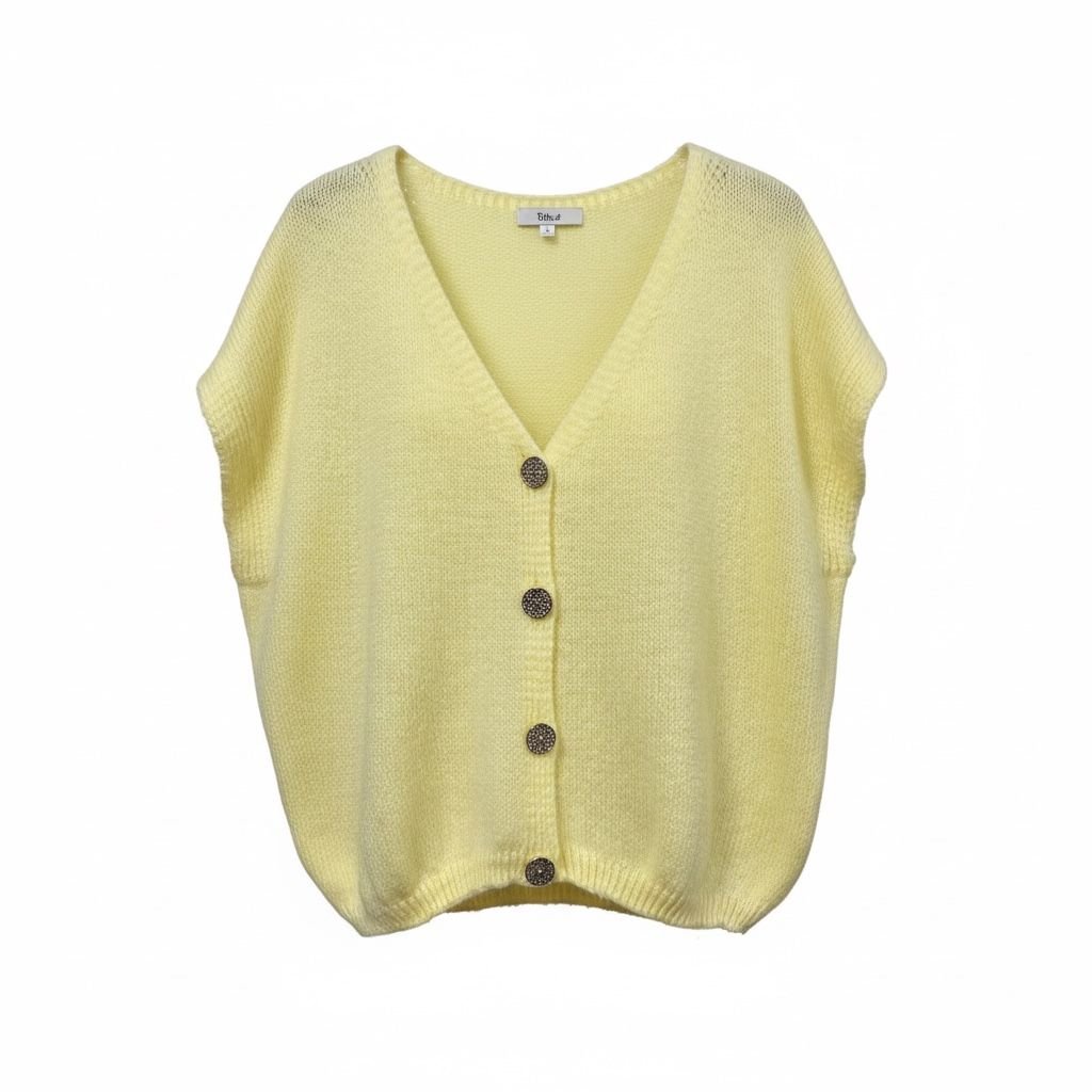 --Terra di Sienna--	[110] Pull Gilet