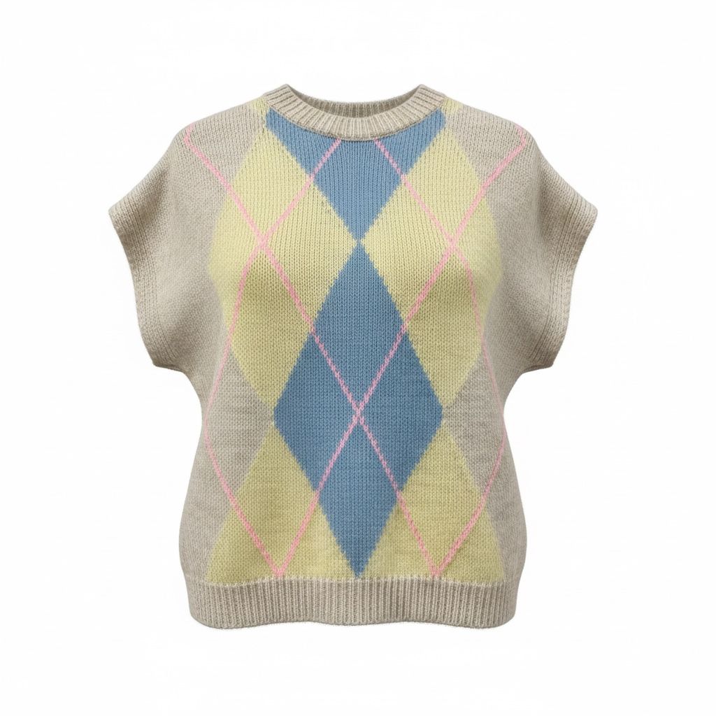 --Terra di Sienna--	[110] Pull Gilet