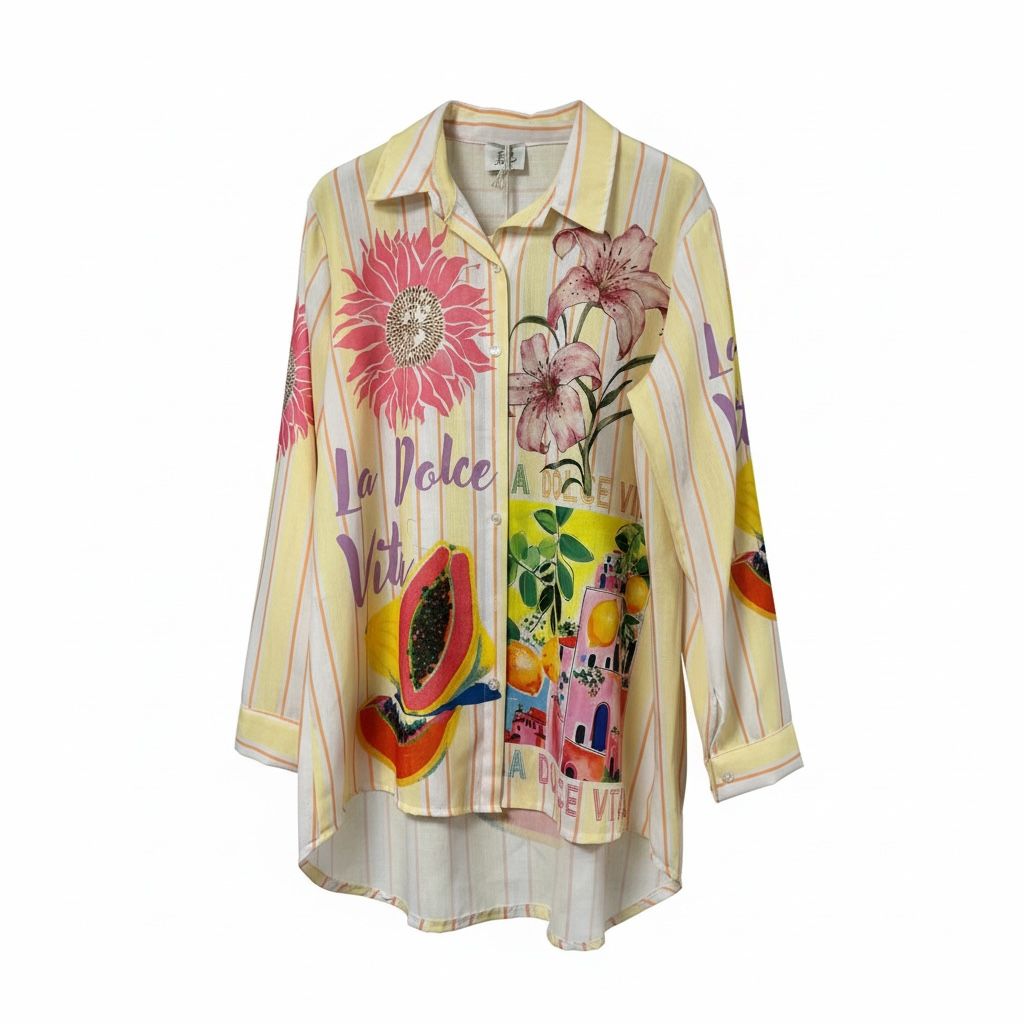 --Terra di Sienna--	[50] Chemise-Tunique