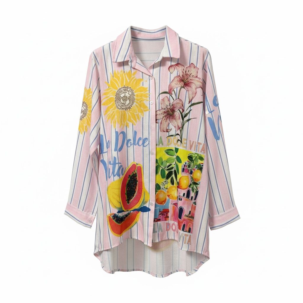 --Terra di Sienna--	[50] Chemise-Tunique