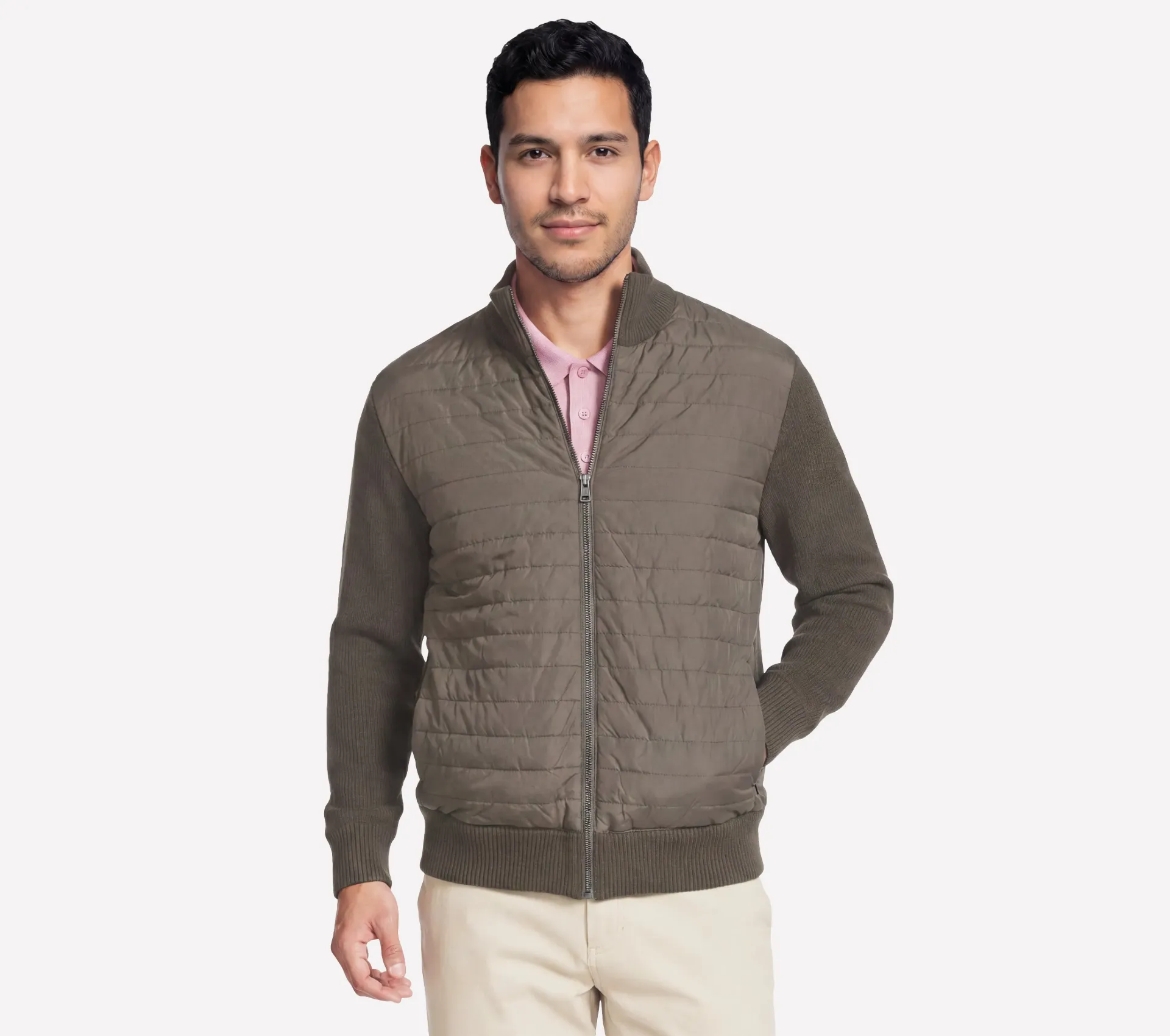 Hoodless Hoodie Knit